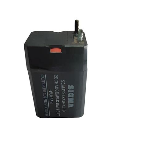 Mosquito Bat Battery Rechargeable Sealed Lead-Acid 4Volt 300 mAh for ...