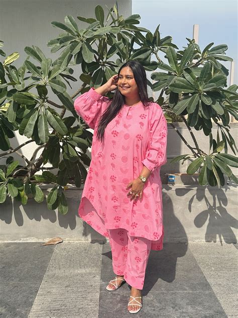 Boxy Summertime Pink Co-ord Set