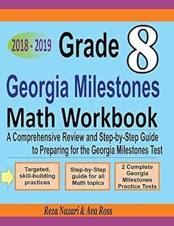 Buy Grade 8 Georgia Milestones Assessment System Mathematics Workbook ...