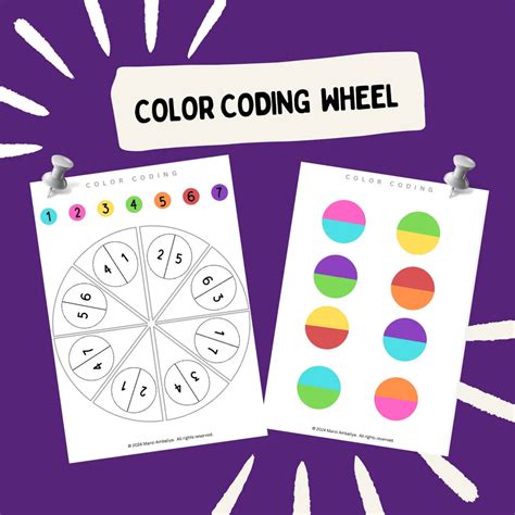 Color Coding Worksheets Bundle (Digital Download)