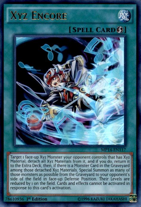 Buy Yu-Gi-Oh! - Xyz Encore (MP14-EN117) - Mega Pack 2014 - 1st Edition ...