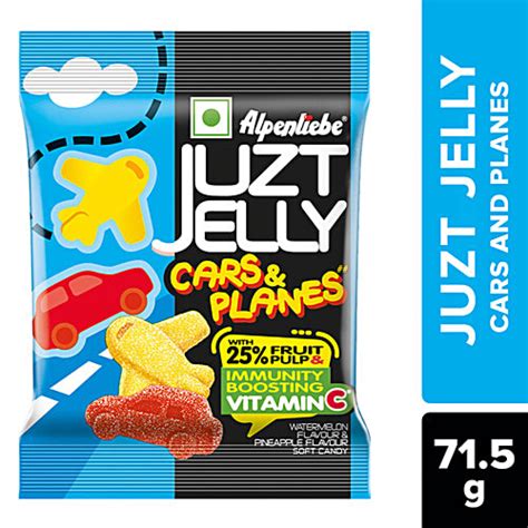 Buy Alpenliebe Juzt Jelly Cars & Planes Shape Assorted Flavour Soft ...