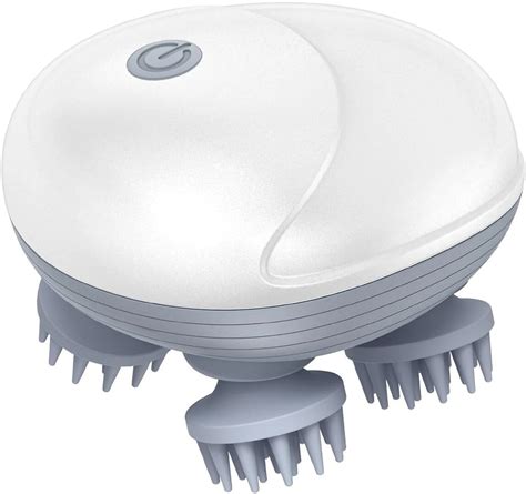 Cordless Scalp Head Massager Feels Like Real Hands Multicolor Massager ...