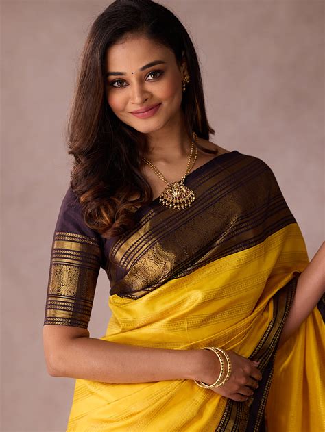 Golden Yellow Veldari with Charcoal Snuff Border – Drapery