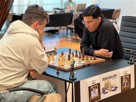 Arjun Erigaisi defeats Vishy Anand in the Finals to clinch Jerusalem ...