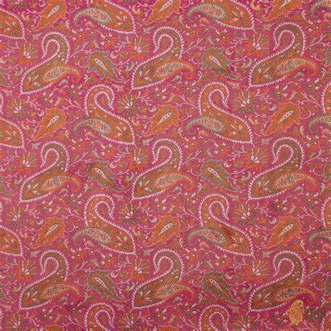 Rani Pink Pure Soft Satin Silk Tanchoi Jamawar Banarasi Handloom Saree ...
