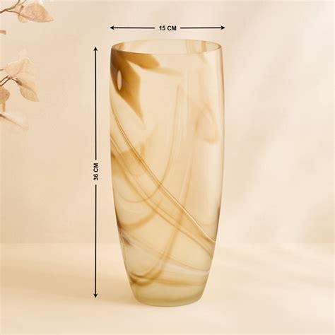 Buy Alchemy Alabasta Glass Fluid Vase - Large from Home Centre at just ...