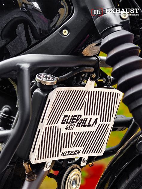 RADIATOR GUARD FOR GUERRILA 450 SS / RD 938 – htexhaust