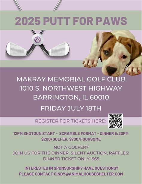 Putt for Paws, Makray Memorial Golf Club, Barrington, 5 December 2024 ...