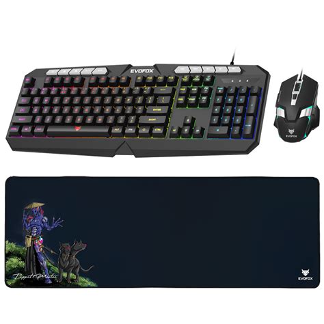 EvoFox Deathray V2 Gaming 3 in 1 Combo – Amkette