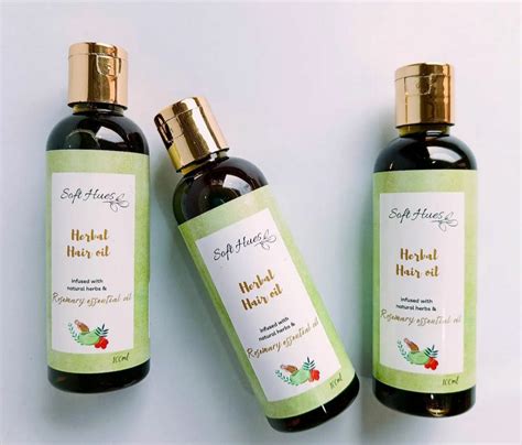Soft Hues Herbal Hair Oil for hair growth 100 ml – Greend - The Vegan Store