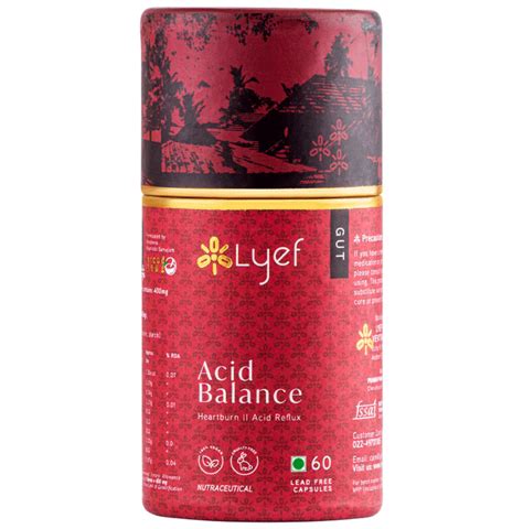Buy Lyef Acid Balance Capsule Online | Classic Derma