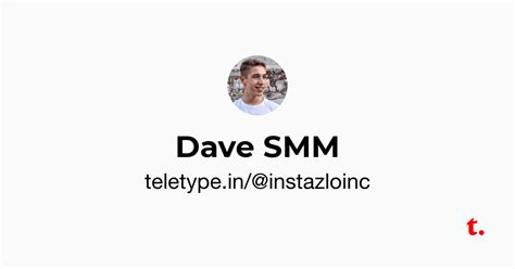 Dave SMM — Teletype