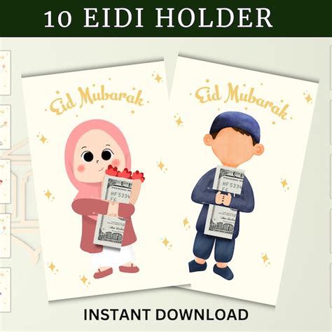Buy Eidi Card Online In India - Etsy India