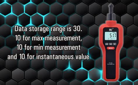 amiciSmart ABS Plastic 2 In 1 Digital Tachometer Laser Rpm Tester ...