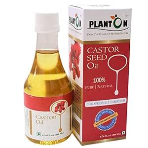 Buy Castor Seed Oil / Cold-Pressed / Unrefined / 200ml / 100% Pure and ...