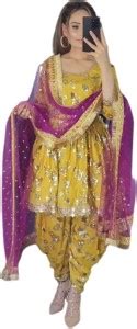 SHAFNUFAB Women Ethnic Top Dhoti Pant Set - Buy SHAFNUFAB Women Ethnic ...