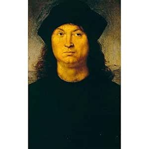 Art Panel - ritratto di uomo 1 by Raffaello : Amazon.in: Home & Kitchen