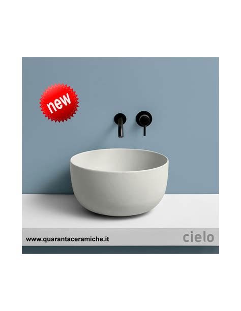 Cielo Le Bacinella Era counter top basin | Quaranta Ceramiche