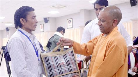 In Photos: UP CM Adityanath meets workers rescued from Silkyara tunnel