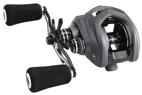 Okuma Fishing Tackle Okuma Komodo SS Low Profile Baitcaster, Left Hand ...