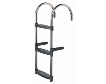 Escalera de inox/pvc - 3 ó 4 peldaños | Tienda del Mar