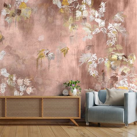 Buy Abstract Pattern Art Inspired Pink Wall Wallpaper – Life n Colors