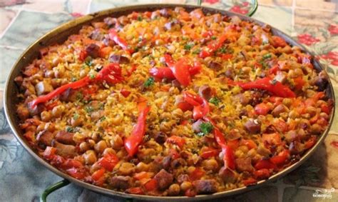 Паэлья со свининой - пошаговый рецепт с фото на Повар.ру
