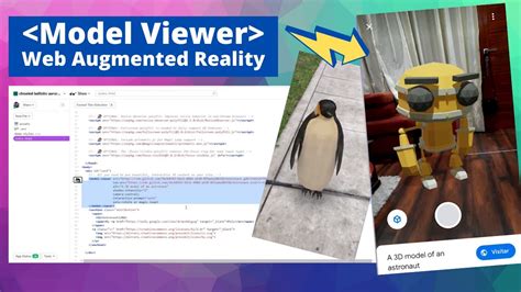 Web Augmented Reality with Google | Model Viewer WebAR | GLB USDZ - YouTube