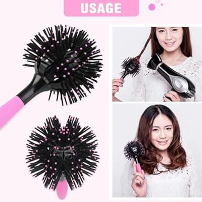 INVODA 3D Round Hair Brushes for Women Blow Drying India | Ubuy