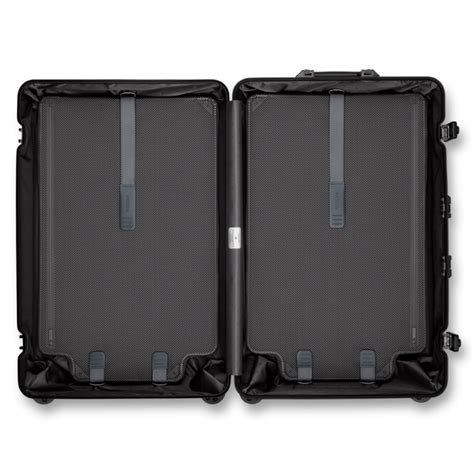 Rimowa Luggage Fashion Show - Black Original Check-In L