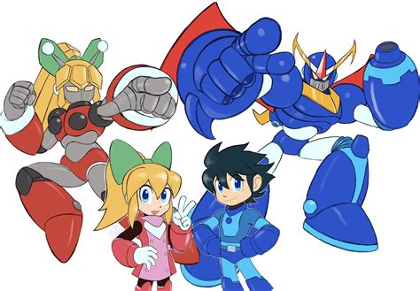 Megaman And Roll