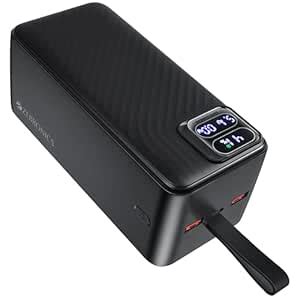 ZEBRONICS EnergiPOD 50R1 Power Bank, 50000 mAh, 22.5W, PD 3.0 Type C ...