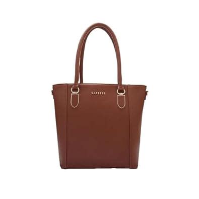 Buy Caprese DEMI TOTE MEDIUM TAN at Amazon.in
