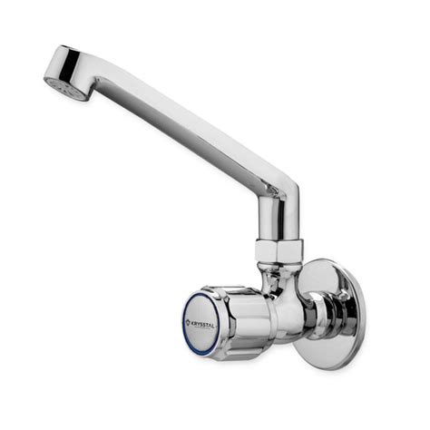 Matrix Wall-Mount Kitchen Sink Tap with Wall Flange – Krysstal