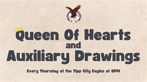 Auxiliary & Queen of Hearts Drawings, 202 E Main St, Tipp City, OH ...