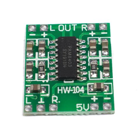 Buy Pam8403 5v 3w 2 Channel Stereo Module Audio Amplifier | HnHcart