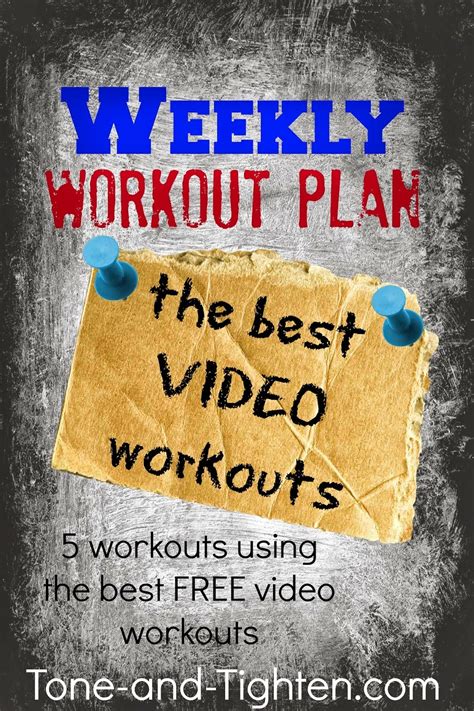 Weekly Workout Plan 的图像结果