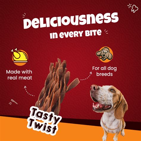 Buy Goofy Tails Chicken Twists Dog Treats Online | Supertails