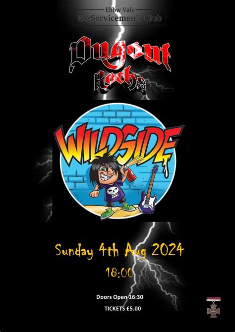 Wildside, Ebbw Vale Ex-Servicemens Club, NP23 6EF Ebbw Vale, United ...