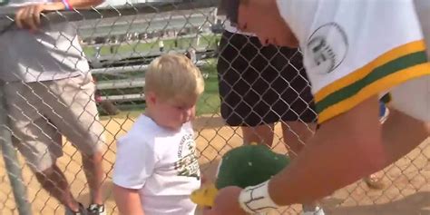 “Little guy leaves me speechless.” Beckman baseball team dedicates ...