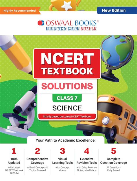 Oswaal NCERT Textbook Solutions Class 7 Science | For 2024 Exam ...