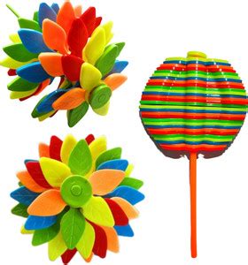 ZESTHOME Candy Flower Toy for Kids | Rotating & Twisting Fun Toy ...