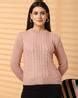 Buy Peach Sweaters & Cardigans for Women by Clora Creation Online ...
