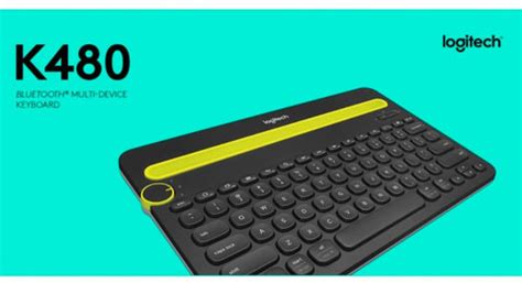 Logitech K480 Multidevice Bluetooth Tablet Keyboard - Logitech ...
