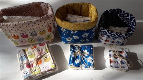 Atelier couture upcycling : lingettes lavables & paniers tissu ...