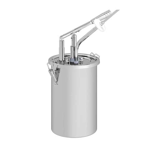 Kalando KD-020 Stainless Steel Lever Sauce Pump with Angled Injectable ...