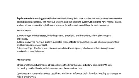 Health Psychology (PSY 301) - Comprehensive Study Notes - Studocu
