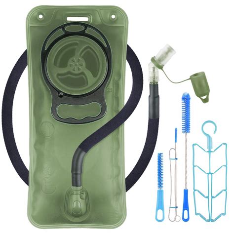 Hydration Bladder 2L Leakproof 2 Liter Water Reservoir, Military Green ...