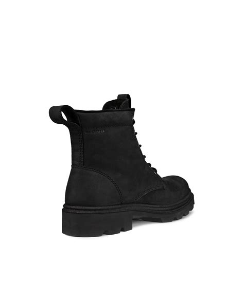 ECCO Grainer Mens Waterproof Leather Boots | Black